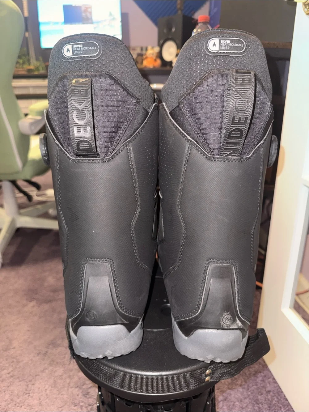 Nidecker Altai double Boa Men's Black Snow Boots new no tags